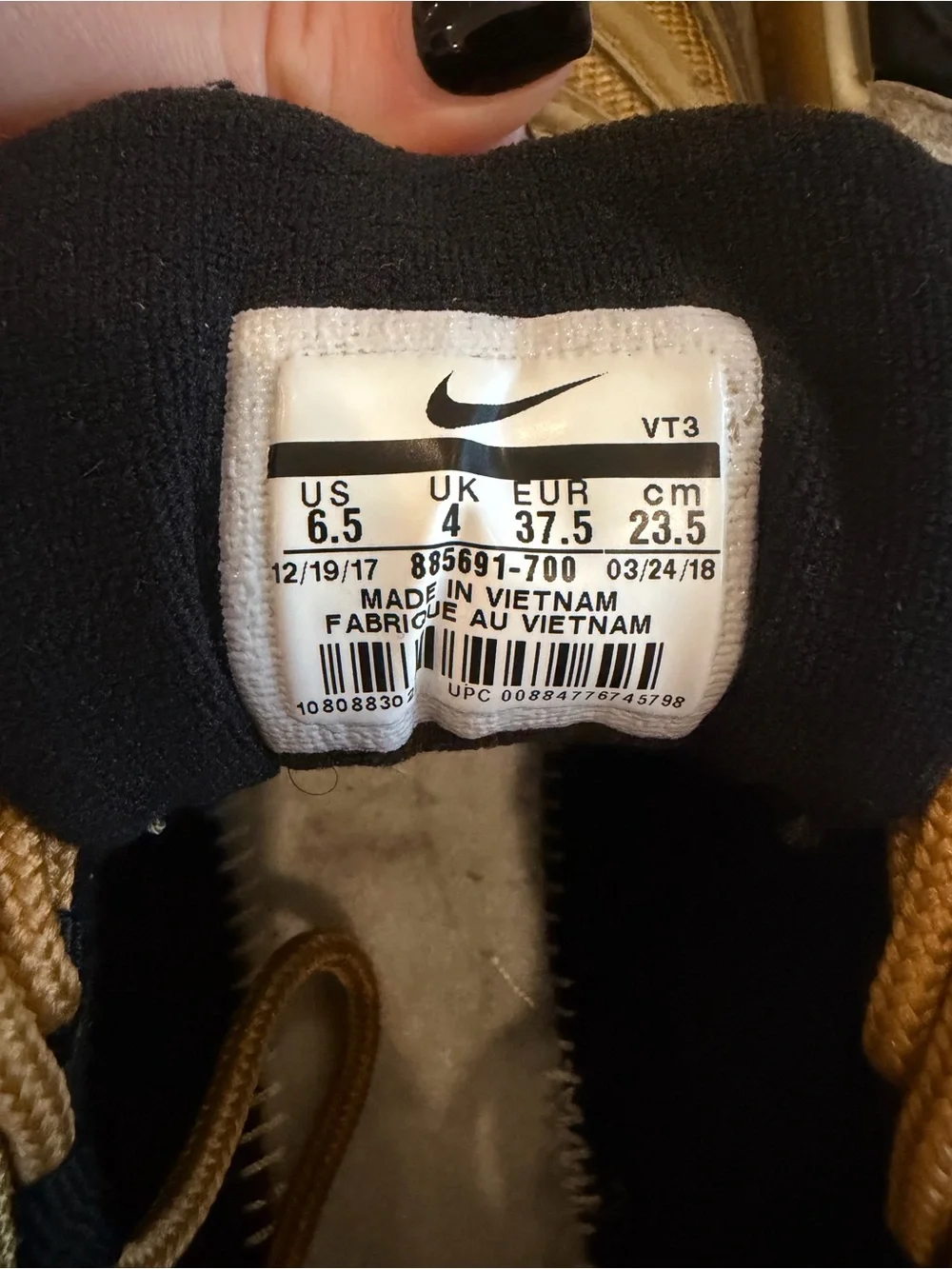 Nike Air Max 97 Gold Bullet Metallic Gold Sneakers